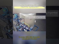 Equipamento de remoção de ferro e manganês