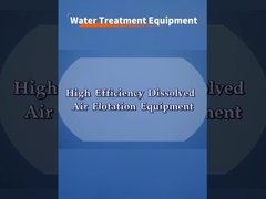 Equipamento de flutuação de ar dissolvido de elevada eficiência